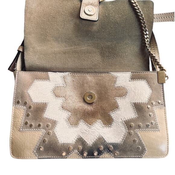 Chloé Faye Special Edition Chain, Suede & Leather Italy Rare - Picture 3 of 12